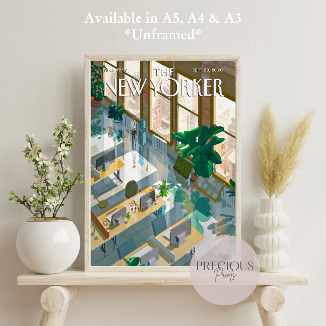 The New Yorker 28 September 2020 Print Vintage Wall Art / Pascal Campion