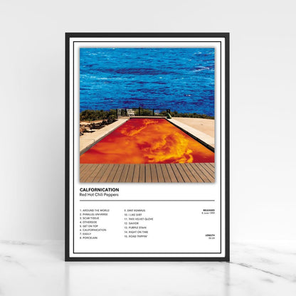 Red Hot Chilli Peppers Full Collection of Album Cover Posters A5 A4 A3