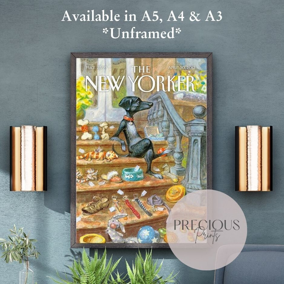 The New Yorker Poster 30 April 2012  Wall Art Unframed / Peter De Seve