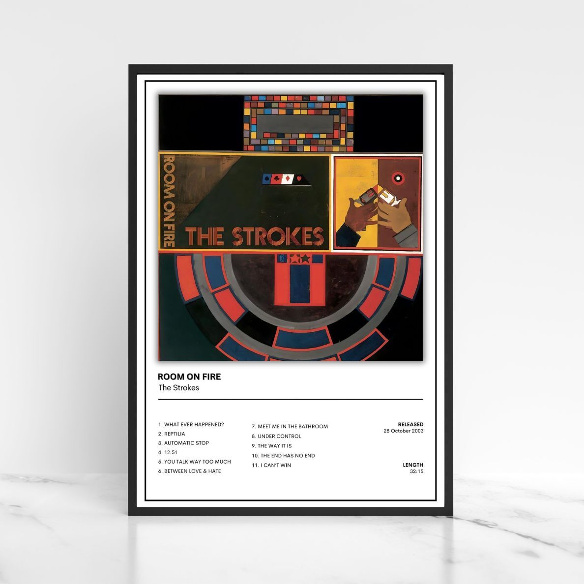 The Strokes Music Album Poster / A5 A4 A3 Unframed The Full Collection