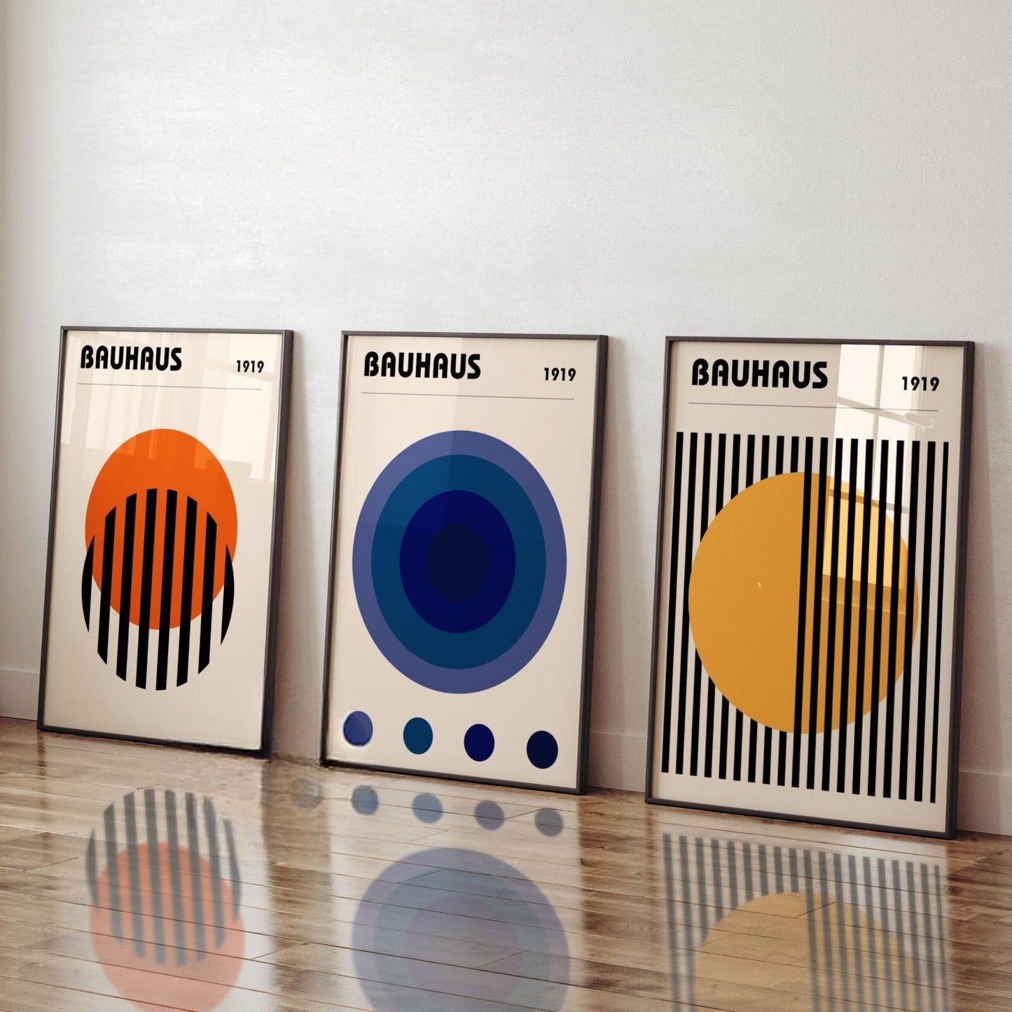 Set of 3 Bauhaus Posters
