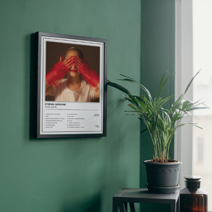 Ariana Grande Eternal Sunshine Album Cover Poster / Music Gift A5 A4 A3