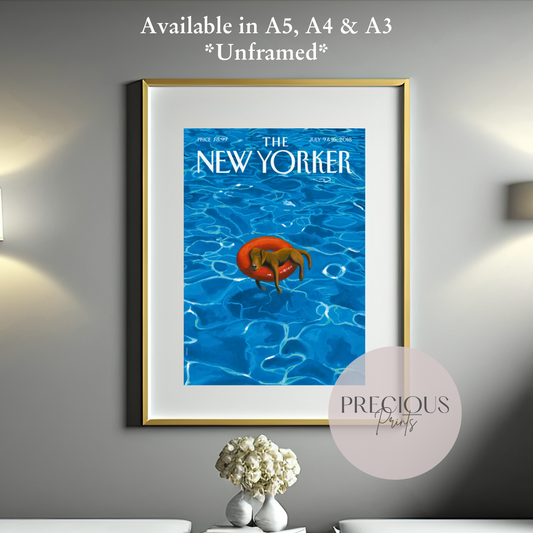 The New Yorker 9 & 16 2018 Vintage Classic Wall Art Unframed Mark Ulriksen