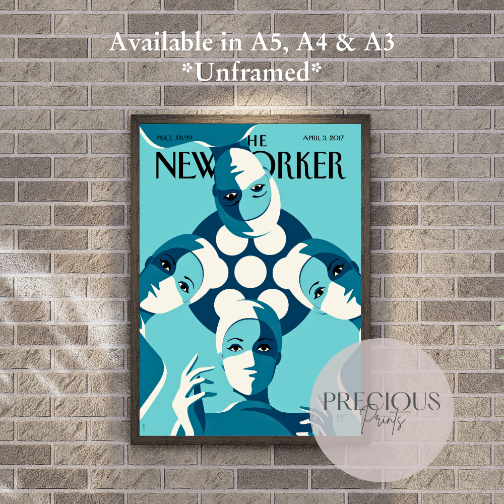 The New Yorker 3 April 2017 Print Vintage Wall Art / Malika Favre
