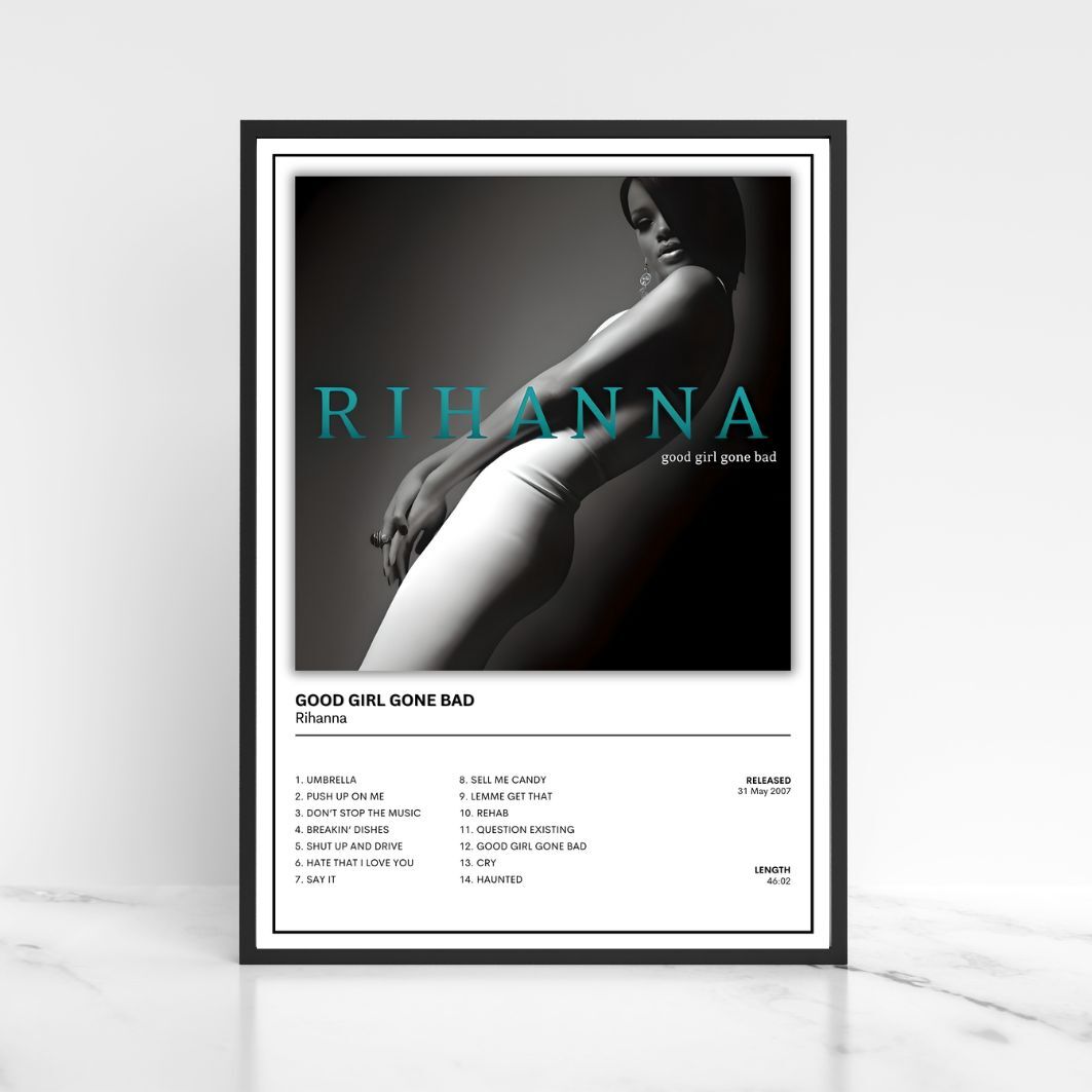 Rihanna Full Collection of Album Cover Wall Posters A5 A4 A3