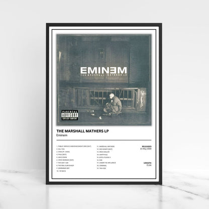 Eminem Album Cover Poster Unframed A5 A4 A3 The Full Collection