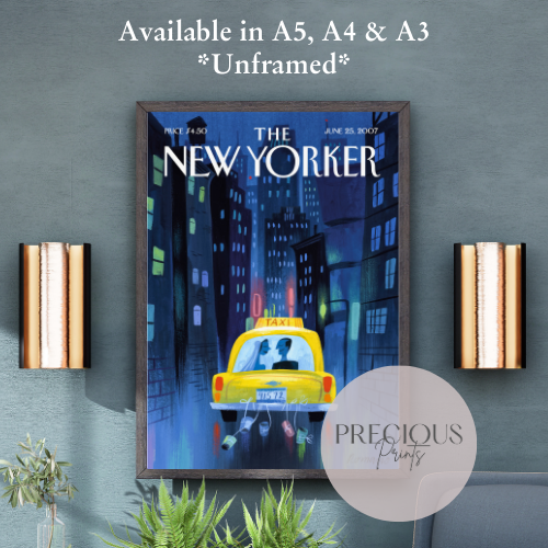 The New Yorker 25 June 2007 ''Just Married'' Poster Unframed Print A5 A4 A3