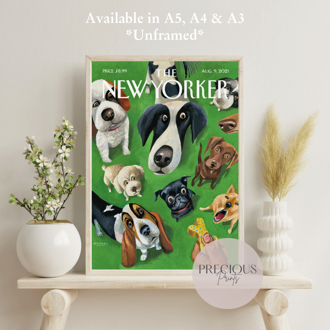 The New Yorker 9 August 2021 Vintage Classic Wall Art Unframed Mark Ulriksen