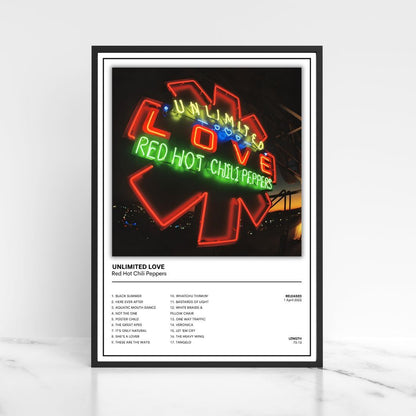 Red Hot Chilli Peppers Full Collection of Album Cover Posters A5 A4 A3