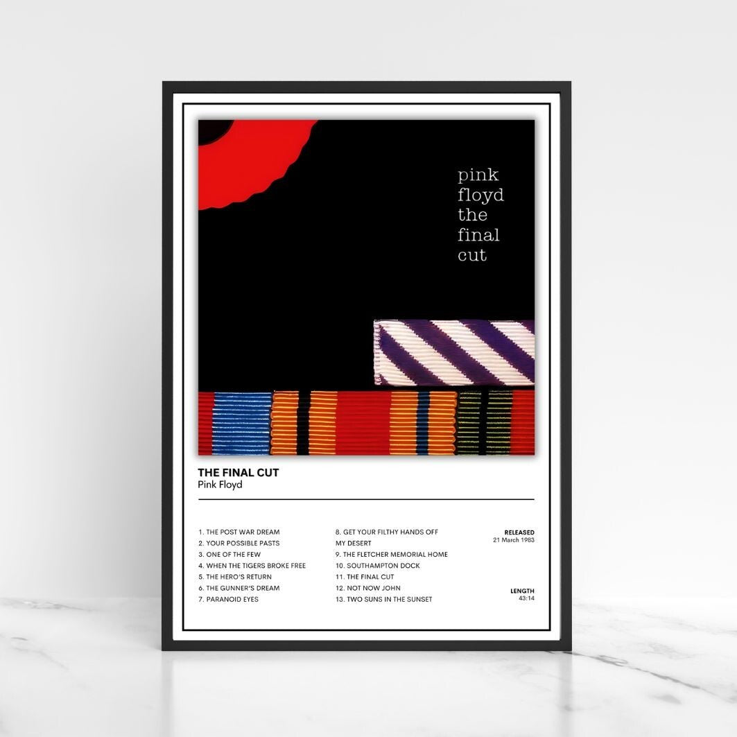 Pink Floyd Full Collection of Album Cover Posters A5 A4 A3 Unframed