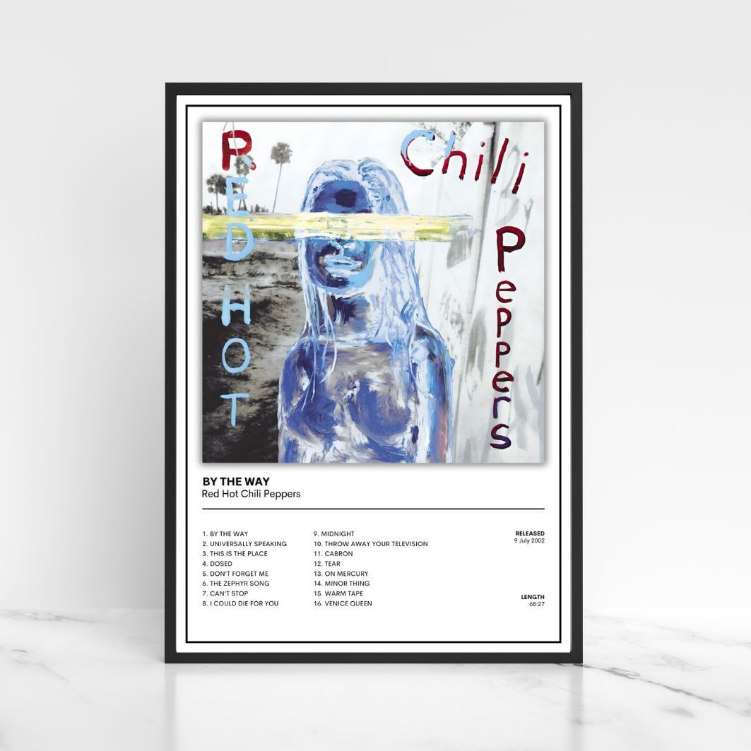 Red Hot Chilli Peppers Full Collection of Album Cover Posters A5 A4 A3