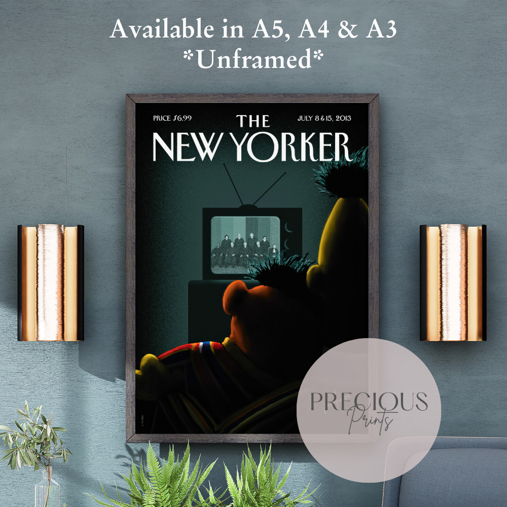 The New Yorker 8 & 15 July 2013 Print Vintage Wall Art Jack Hunter