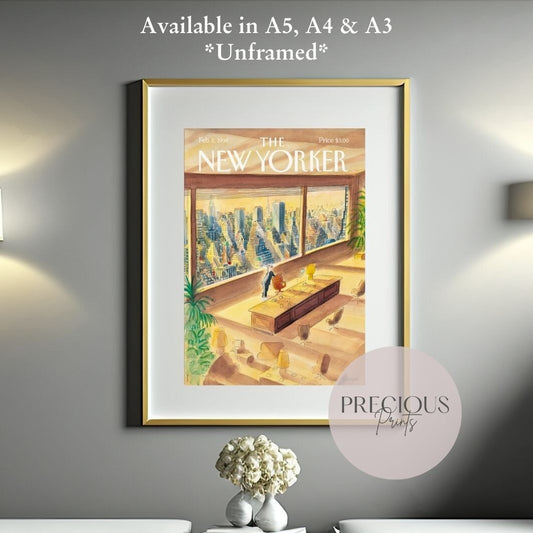 The New Yorker 2 February 1998 Wall Art Print / Artist Jean-Jacques Sempe