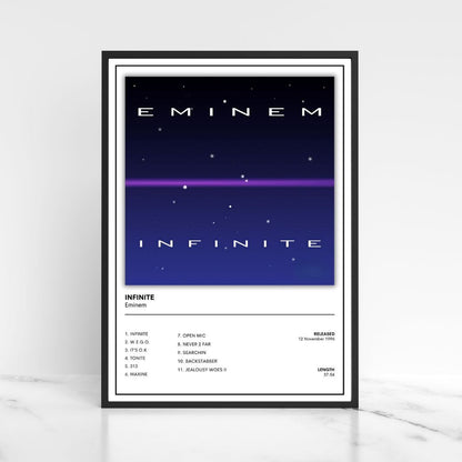 Eminem Album Cover Poster Unframed A5 A4 A3 The Full Collection