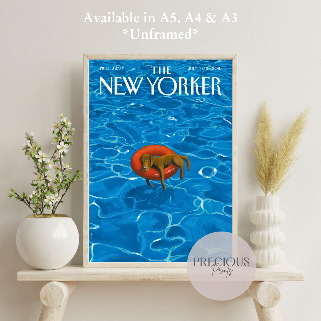 The New Yorker 9 & 16 2018 Vintage Classic Wall Art Unframed Mark Ulriksen