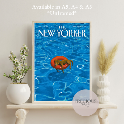 The New Yorker 9 & 16 2018 Vintage Classic Wall Art Unframed Mark Ulriksen