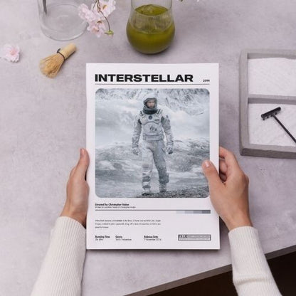 Interstellar Movie Poster A5 A4 A3 Unframed High Gloss Print