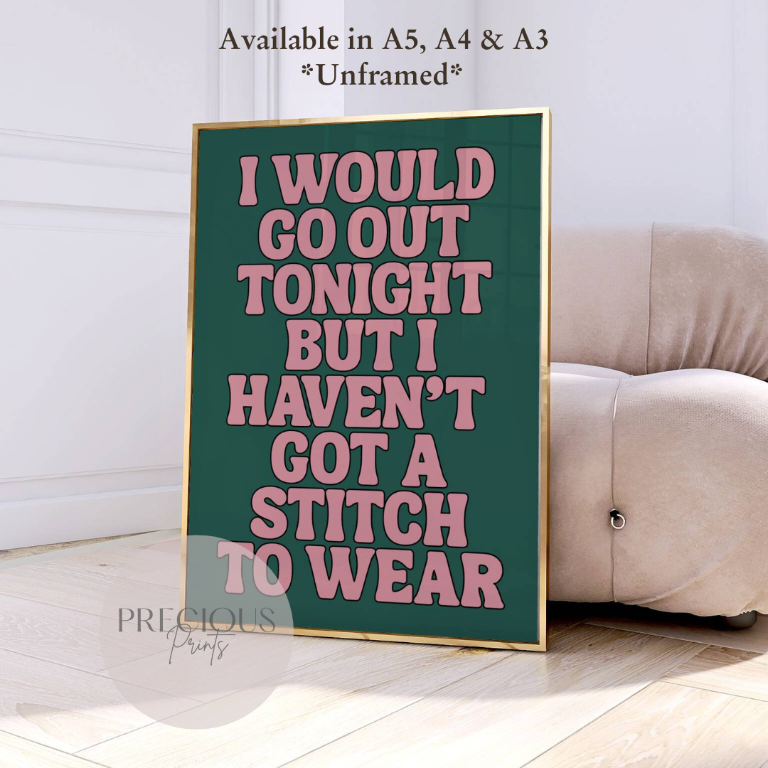 The Smiths Music Poster, This Charming Man 80's Lyric Print / Music Poster