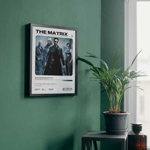 The Matrix Movie Poster A5 A4 A3 Unframed High Gloss Print