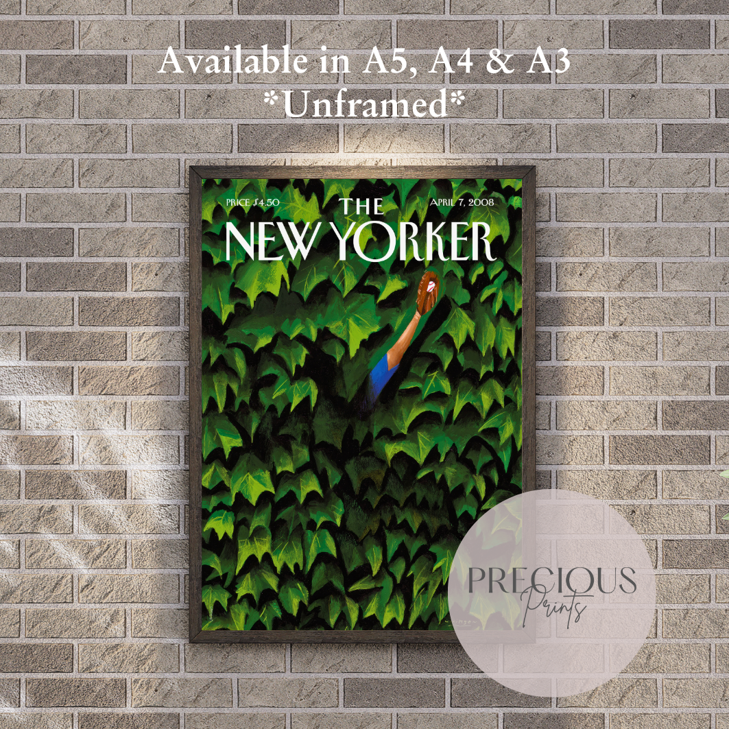 The New Yorker 7 April 2008 Vintage Classic Wall Art Unframed Mark Ulriksen