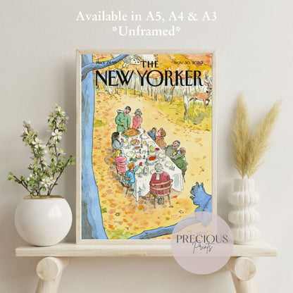 The New Yorker 30 November 2020 Wall Art Print  / A5 A4 A3 / Unframed