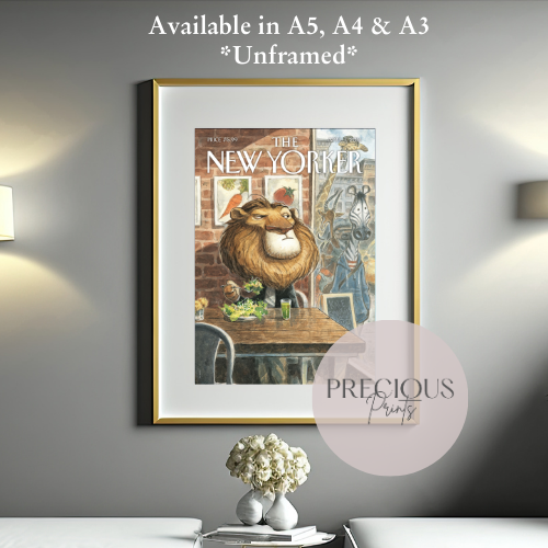 The New Yorker Poster Feb 9 2015 Vintage Classic Wall Art Unframed Mark Ulriksen