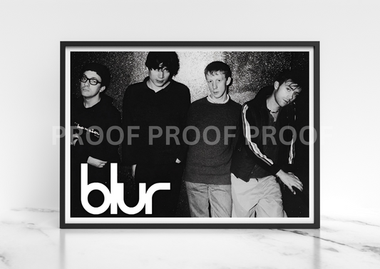 Blur Band Poster / Blur Poster / Music Legends / Music Poster Gift