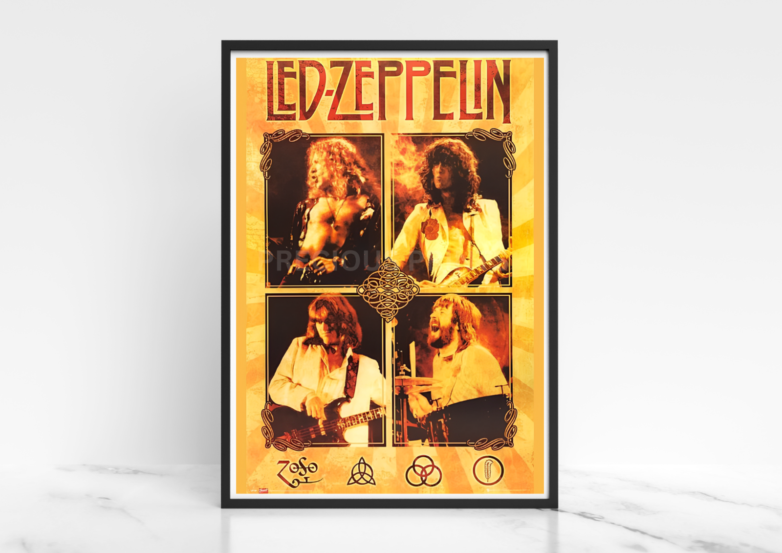 Led Zeppelin Poster / Music Poster / A3 A4 A5