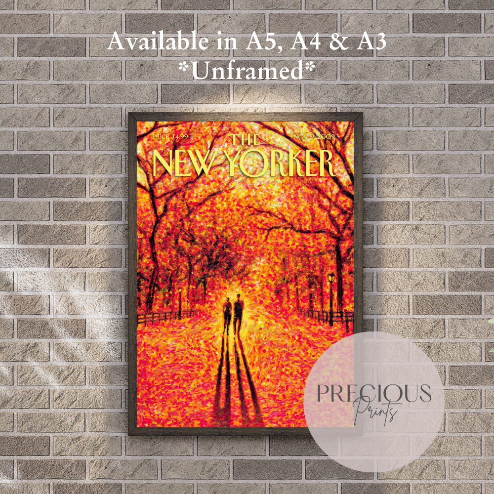 The New Yorker 9 November 2009 Print / Vintage Wall Art / Eric Drooker