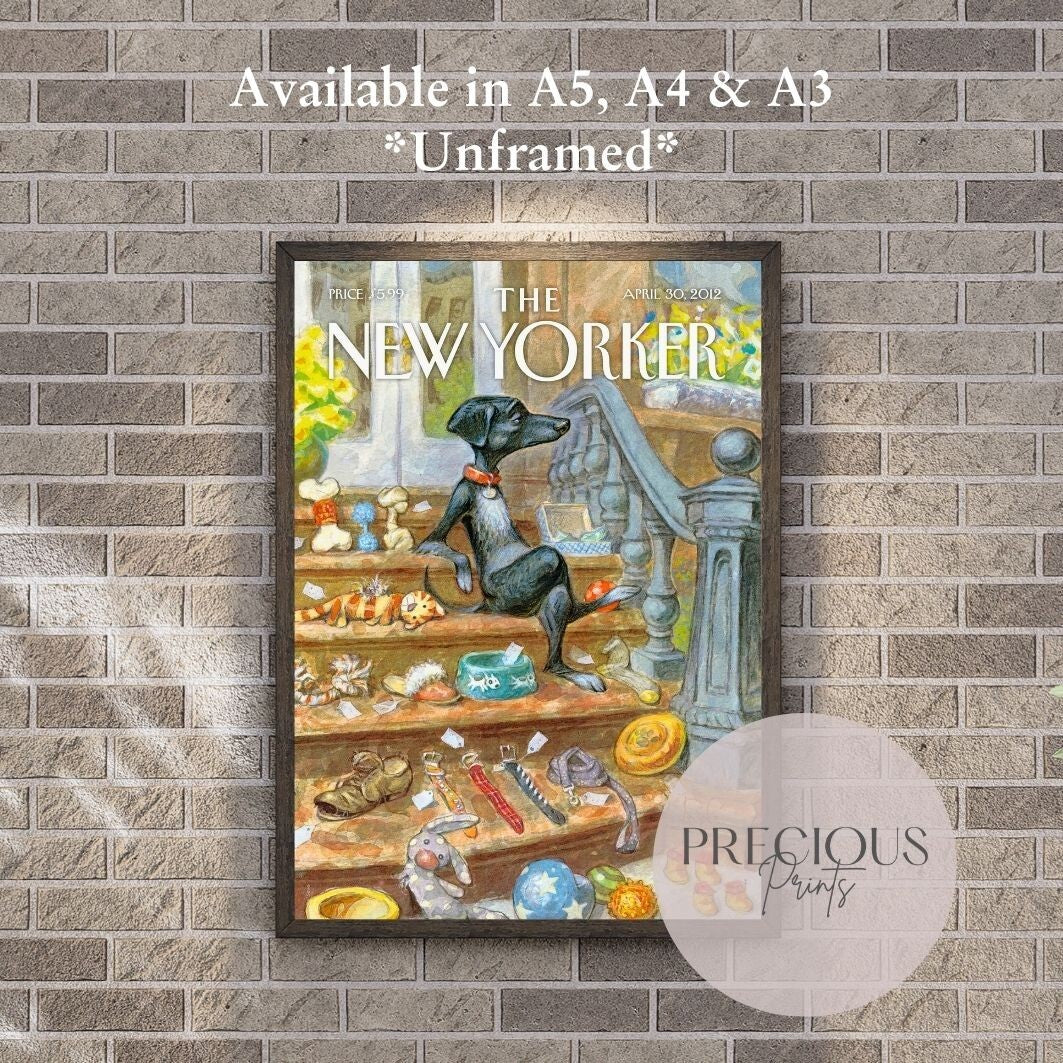 The New Yorker Poster 30 April 2012  Wall Art Unframed / Peter De Seve