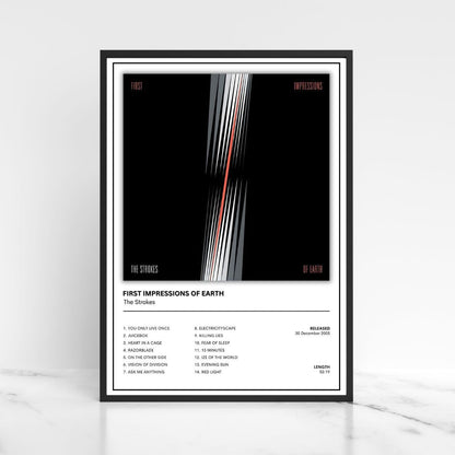 The Strokes Music Album Poster / A5 A4 A3 Unframed The Full Collection