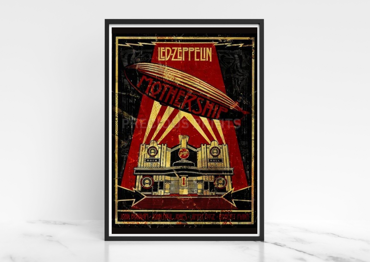 Led Zeppelin Poster / Music Poster / A3 A4 A5
