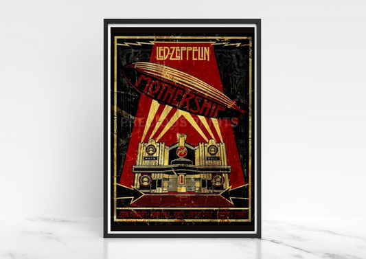 Led Zeppelin Poster / Music Poster / A3 A4 A5