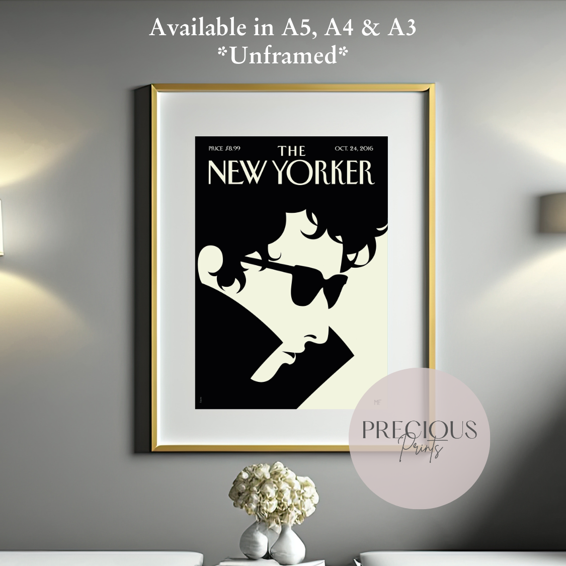 The New Yorker 24 October 2016 Print Vintage Wall Art / Malika Favre