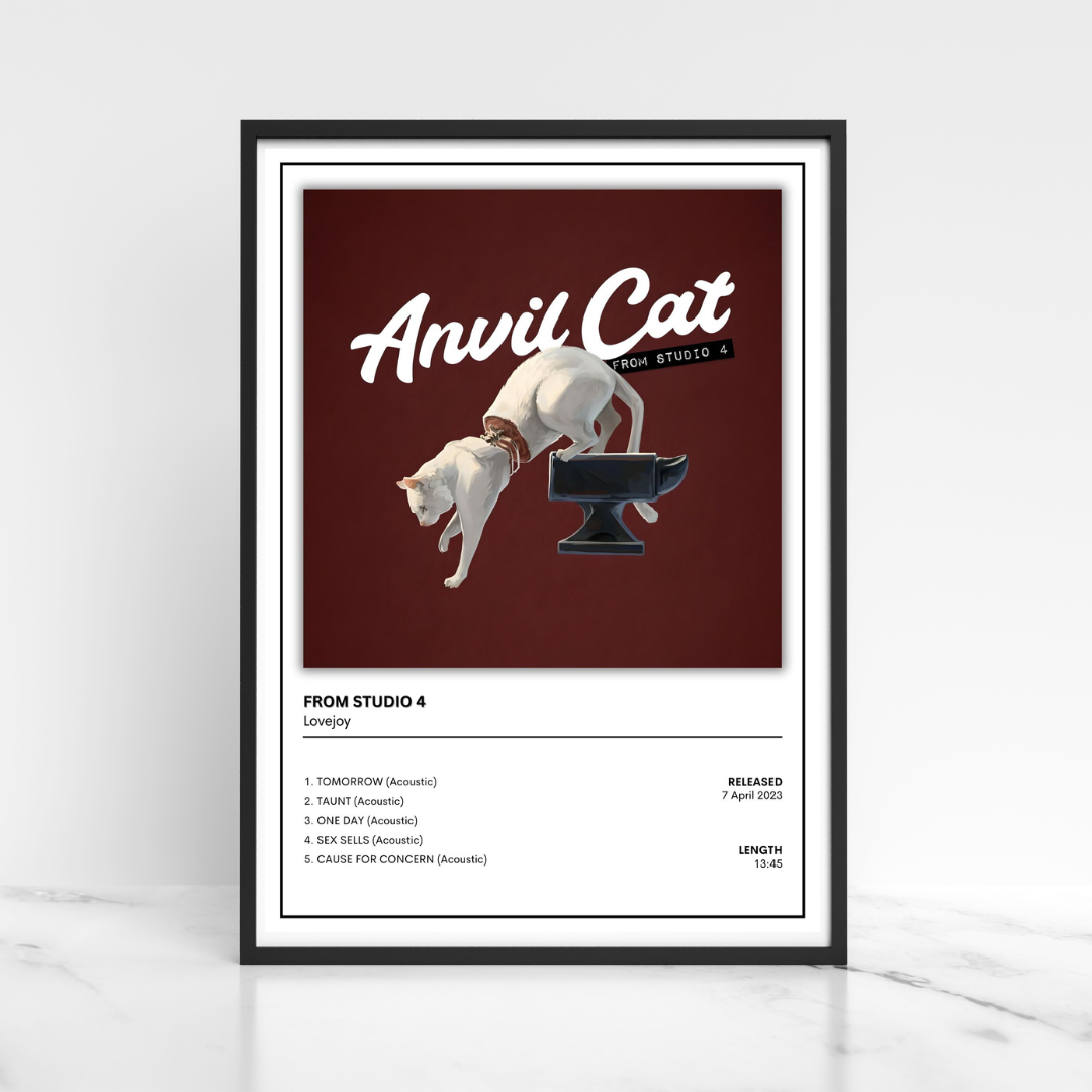Lovejoy Album Cover Wall Poster |  Music | A5 A4 A3 Full Collection