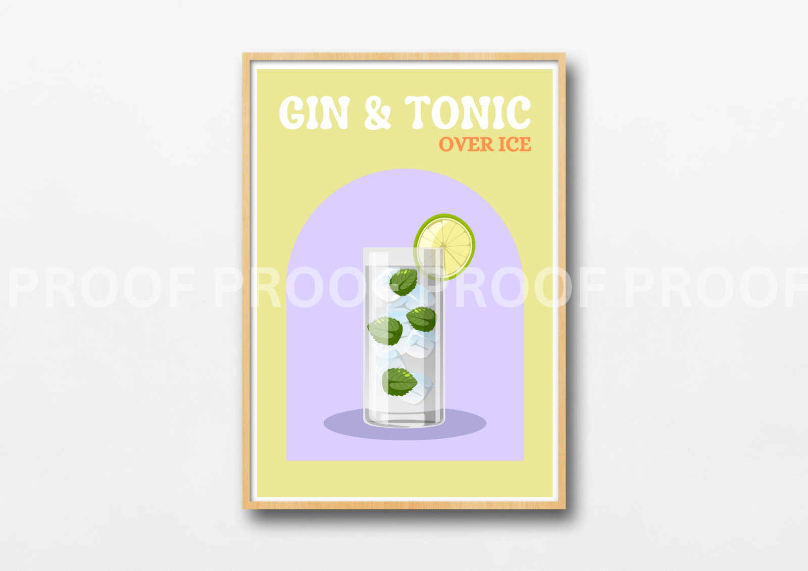 Colourful Cocktail Posters / Preppy Wall Art / A5 A4 A3 Unframed