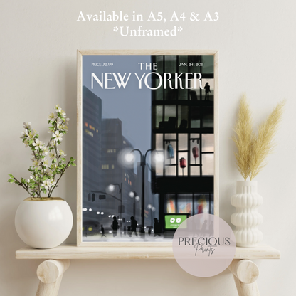 The New Yorker 24 January 2011 Print Wall Art / Jorge Colombo