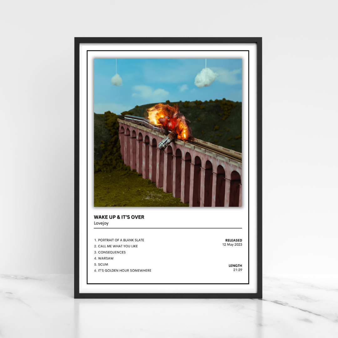 Lovejoy Album Cover Wall Poster |  Music | A5 A4 A3 Full Collection
