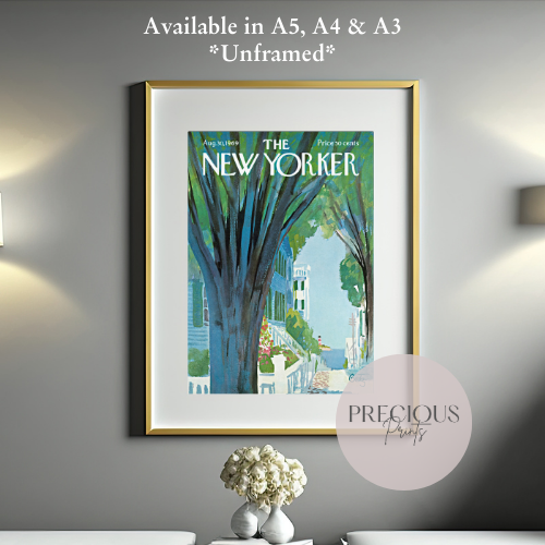 The New Yorker 30 August 1969 Wall Art Print / Artist Arthur Getz