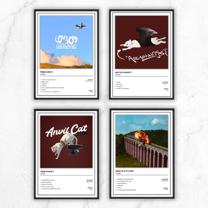 Lovejoy Album Cover Wall Poster |  Music | A5 A4 A3 Full Collection