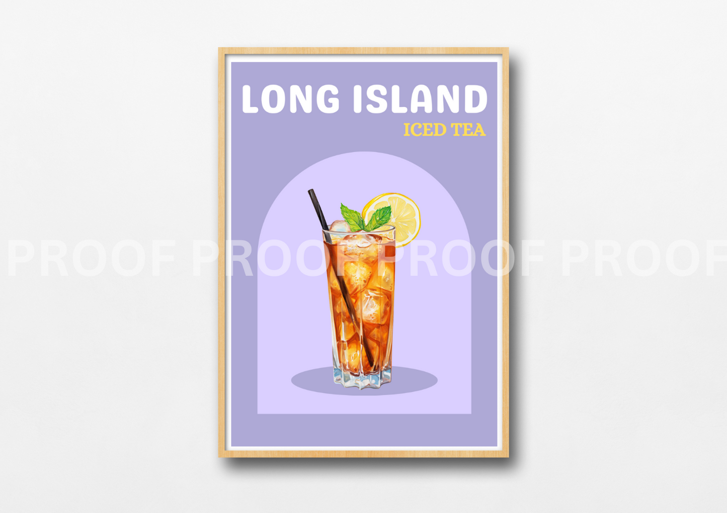 Colourful Cocktail Posters / Preppy Wall Art / A5 A4 A3 Unframed