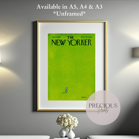 The New Yorker 6 August 1966 Print Vintage Wall Art / Abe Birnbaum