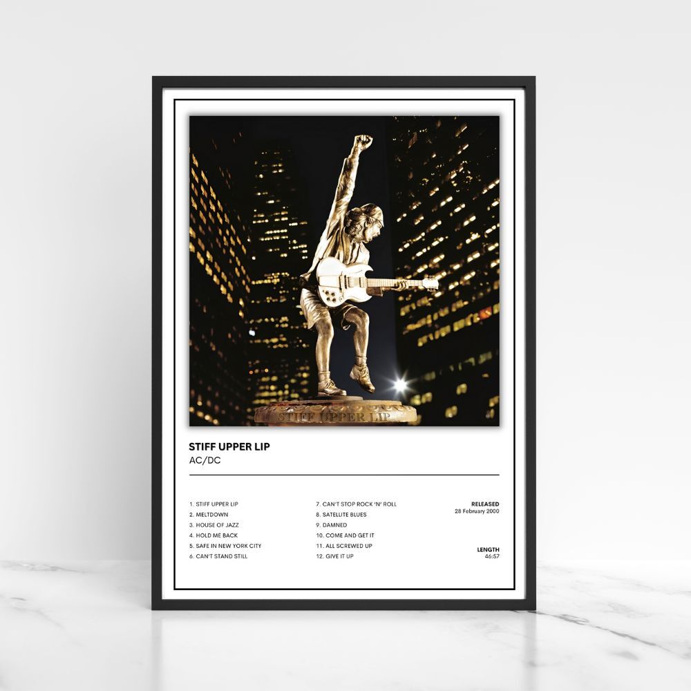 AC/DC  Album Single Cover Music Poster / Music Gift A5 A4 A3