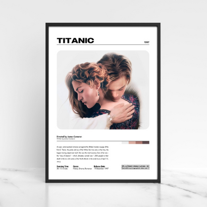 Titanic 1997 Movie Poster Print Unframed A5 A4 A3