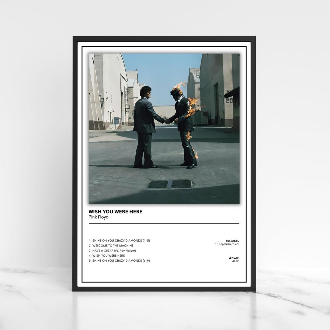 Pink Floyd Full Collection of Album Cover Posters A5 A4 A3 Unframed