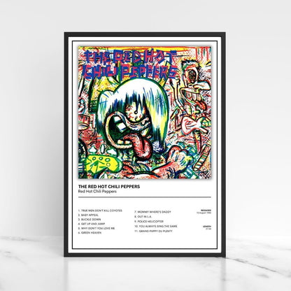 Red Hot Chilli Peppers Full Collection of Album Cover Posters A5 A4 A3