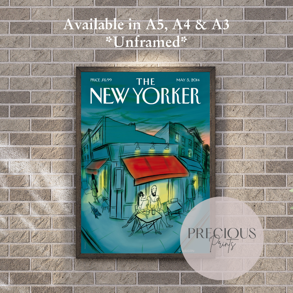 The New Yorker 5 May 2014 / Paris Nov 2015 / Vintage Art Charles Berbérian