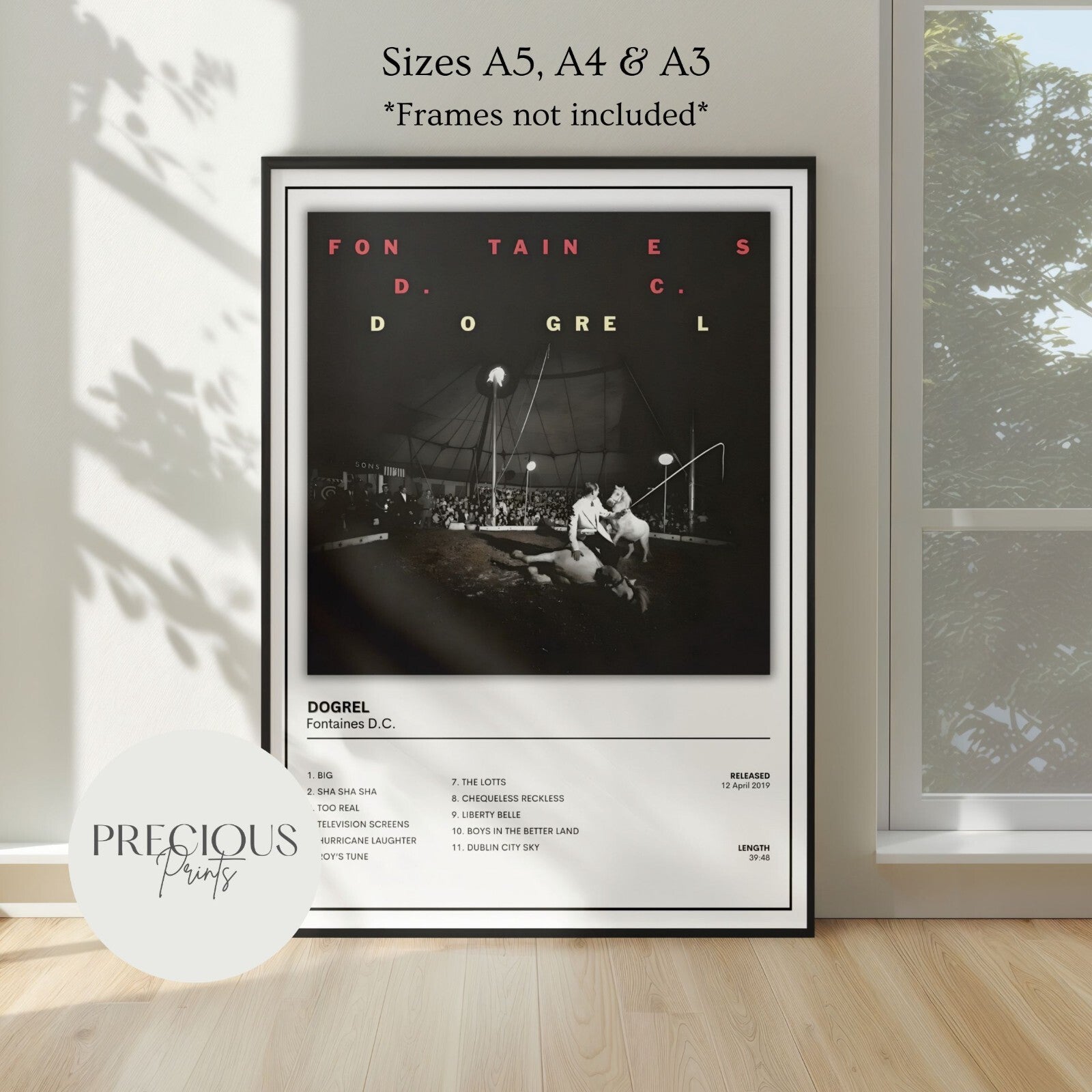 Fontaines D.C. Music Album Poster / A5 A4 A3 Unframed The Full Collection