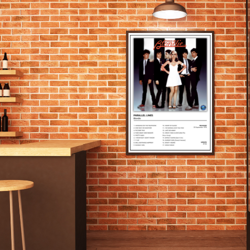Blondie Parallel Lines Album Cover Poster / Music Gift Music Poster A5 A4 A3