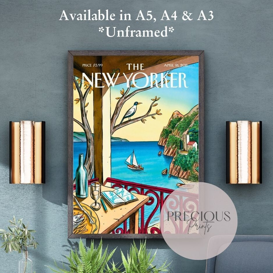 The New Yorker April 18 2011 Print Wall Art Unframed / High Gloss Poster